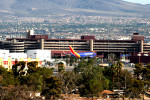 Las Vegas - hoe laag vliegt men daar over de stad?